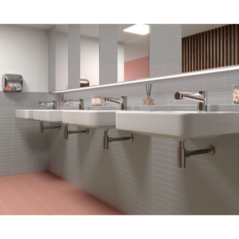 Equipe - Faïence - costa nova - costa nova grey - 5X20 onda - Mat