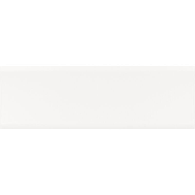 Carrelage mural faïence effet graphique DOME 20x6.5cm DOME IN 20x6.5cm Blanc - Mat - boîte de 0.42 m2 - Gioia Materia