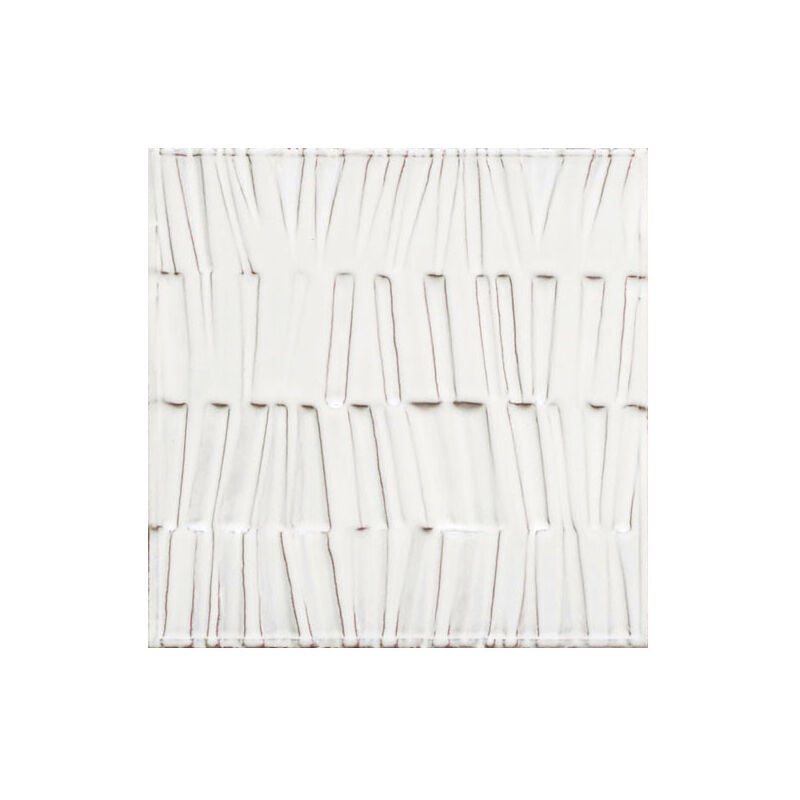 Gioia Materia - Baguette de finition pour Carrelage murale faïence melimelo Quart de rond boîte de 9.00 ml / pas m2 Bianco fresco - Silk