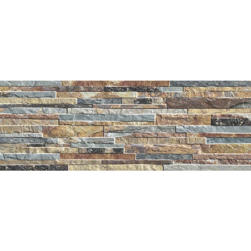 Tinker - Carrelage Pierre de parement Piemento Grisaceo mix 32x90 cm