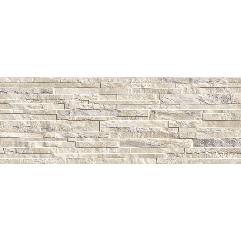Tinker - Carrelage Pierre de parement Piemento Grisemento beige 32x90 cm