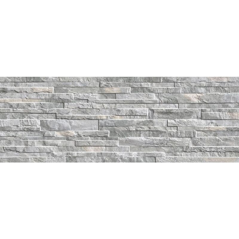 Tinker - Carrelage Pierre de parement Piemento Piemesta gris 32x90 cm