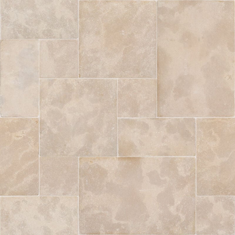 Ro'ma Nature - Carrelage Pierre Naturelle Atlas - Opus 4x1,5 cm - Beige (vendu par paquet de 0,72 m²)