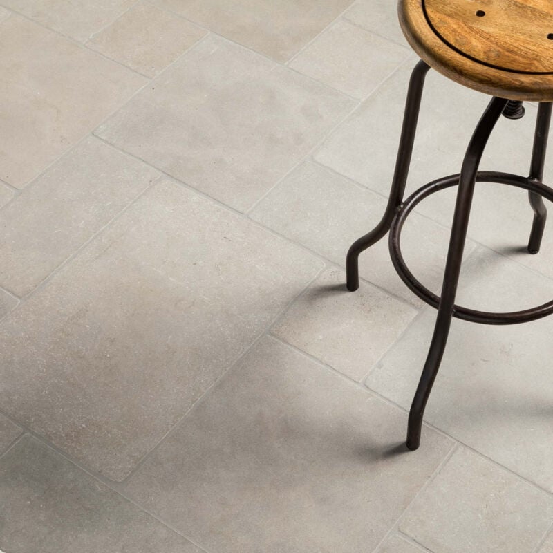 Ro'ma Nature - Carrelage Pierre Naturelle Atlas - Opus 4x1,5 cm - Gris (vendu par paquet de 0,72 m²)