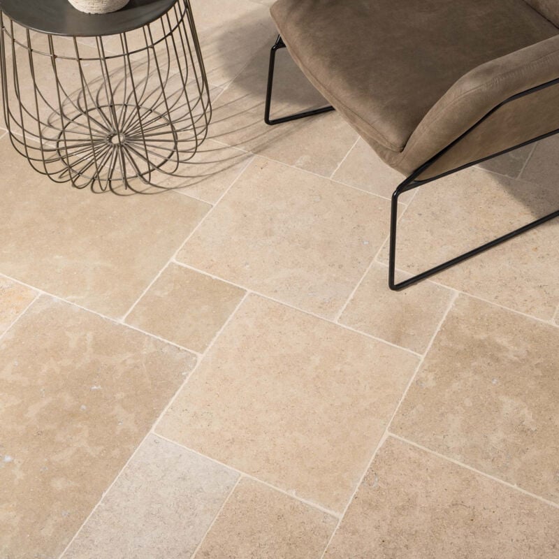 Carrelage Pierre Naturelle Sinai - Opus 4x1,5 cm - Beige (vendu par paquet de 0,72 m²)