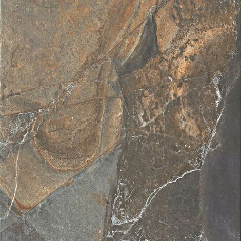 Carrelage piscine effet pierre naturelle MULTICOLOR NATURALE 40.8X61.4 - 1.25M²/BTE