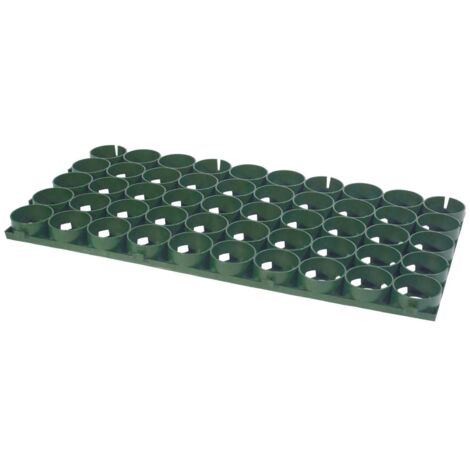 Carrelage quadrille' 81x41x4 cm en pvc vert pour jardin exte'rieur
