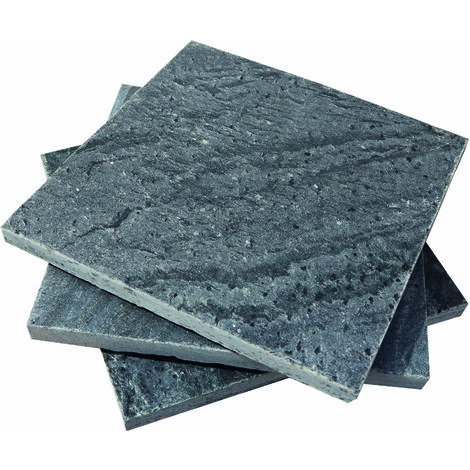Carrelage Quartzite - Grey Java - Vieilli - 15x15x1,2cm