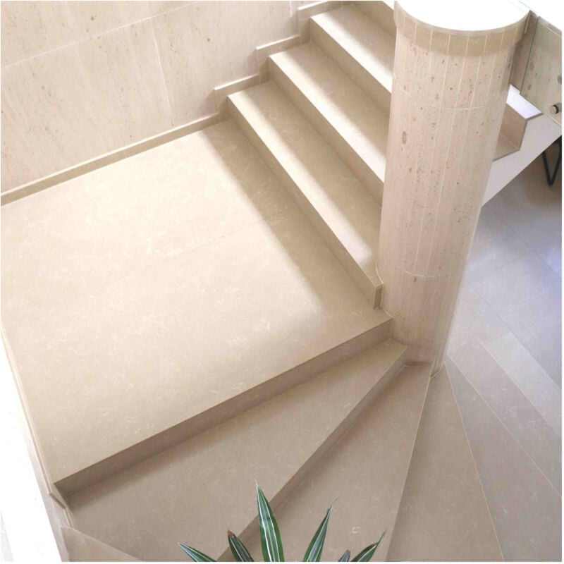 Carrelage quartzite quartzita precious beige 180x60 cm - Adouci - boîte de 1.08 m2 Gioia Materia