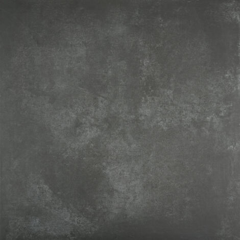 Carrelage sol effet béton Boston graphito 100x100 cm intérieur/extérieur - Réflex Boutique