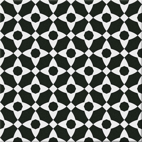 Carrelage sol effet carreaux de ciment Classico manila white 20x20 cm - Réflex boutique
