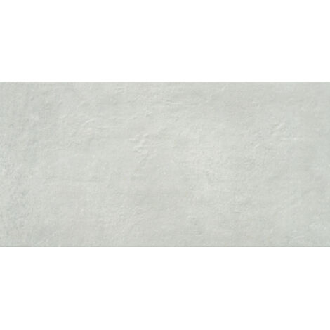 Carrelage sol extérieur moderne Futur gris argenté R10 30x60 cm - Reflex Boutique