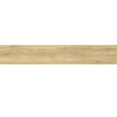 Carrelage sol imitation parquet Kornati miel 20x120 cm - Réflex Boutique
