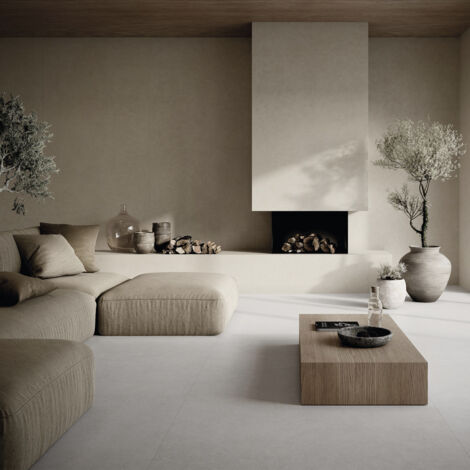 Carrelage sol moderne Berkeley  beige 160x160 cm - Reflex Boutique