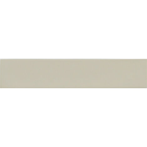 Carrelage sol / mur brique effet béton beige mate 6x30 cm WADI BEIGE (vendu par boite de 0,50m2)