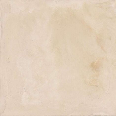 Carrelage sol / mur effet ciment 20x20 cm TERRA AVORIO  (vendu par boite de 1,20m2)