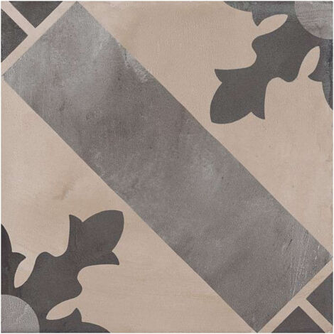 Carrelage sol / mur effet ciment 20x20 cm TERRA CARDINALE  (vendu par boite de 1,20m2)
