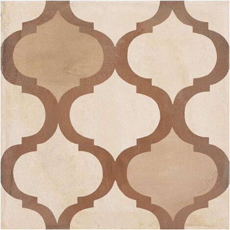 Carrelage sol / mur effet ciment 20x20 cm TERRA COLONIALE  (vendu par boite de 1,20m2)