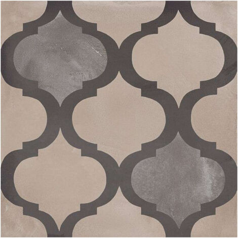 Carrelage sol / mur effet ciment 20x20 cm TERRA COLONIALE  (vendu par boite de 1,20m2)