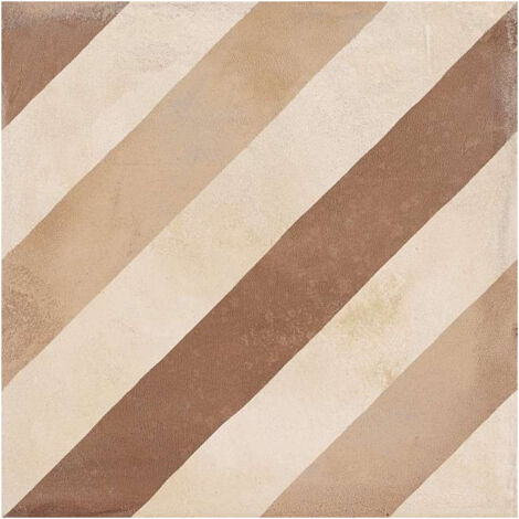 Carrelage sol / mur effet ciment 20x20 cm TERRA LINEA  (vendu par boite de 1,20m2)