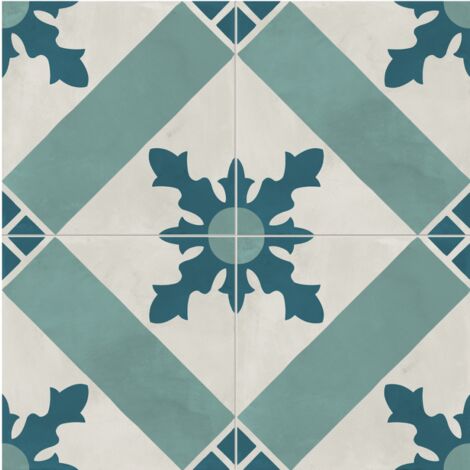 Carrelage sol / mur effet ciment vieilli  20x20 cm TERRA ART CARDINALE O.C  (vendu par boite de 1,20m2)