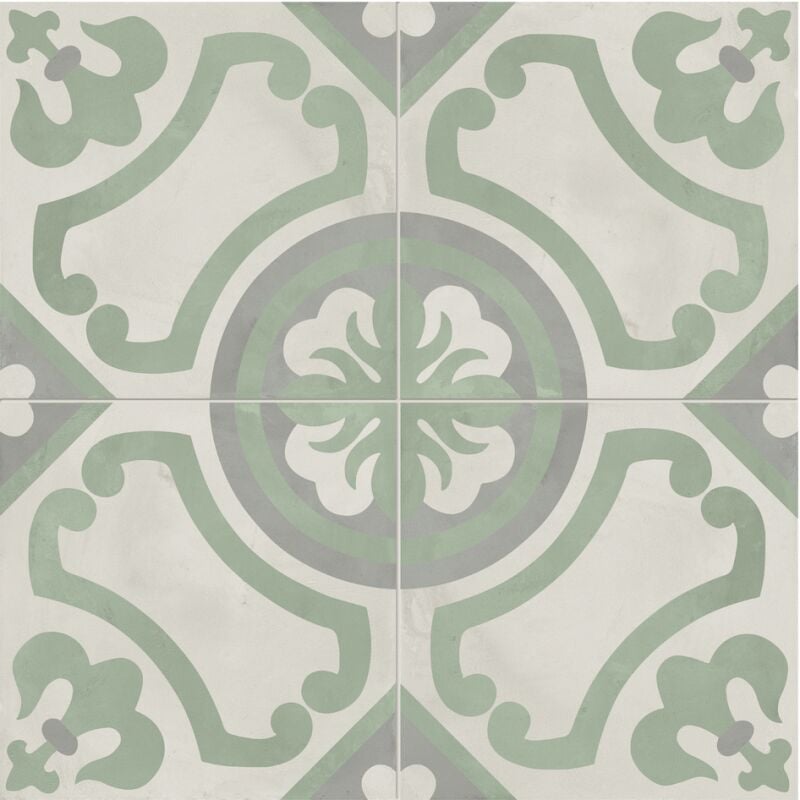 Carrelage sol / mur effet ciment vieilli 20x20 cm terra art giglio s.m (vendu par boite de 1,20m2)