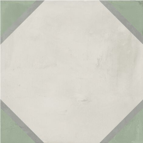 Carrelage sol / mur effet ciment vieilli  20x20 cm TERRA ART OTAGONO S.M  (vendu par boite de 1,20m2)