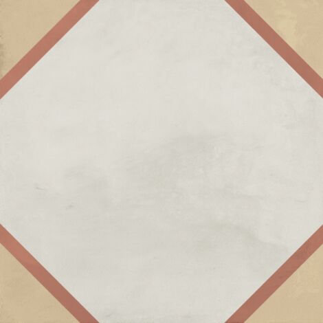 Carrelage sol / mur effet ciment vieilli  20x20 cm TERRA ART OTAGONO T.C  (vendu par boite de 1,20m2)
