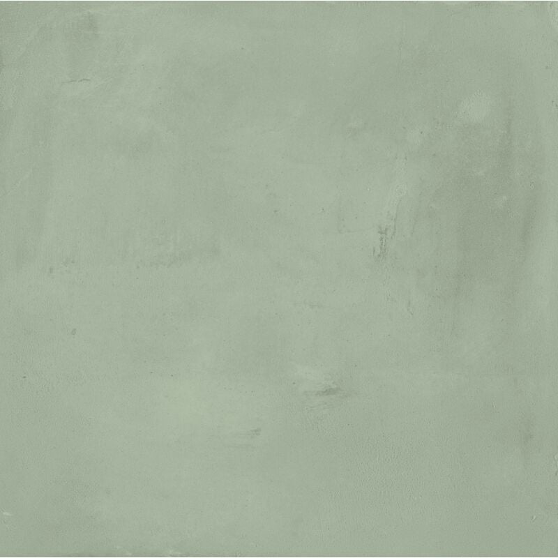 Carrelage sol / mur effet ciment vieilli vert 20x20 cm TERRA ART MENTA 20x20 cm (vendu par boite de 1,20m2)