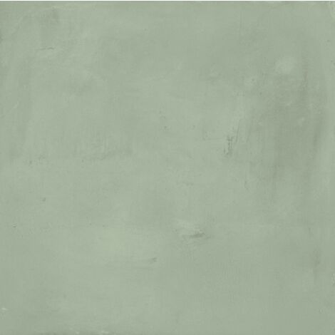 Carrelage sol / mur effet ciment vieilli vert 20x20 cm TERRA ART MENTA 20x20 cm  (vendu par boite de 1,20m2)