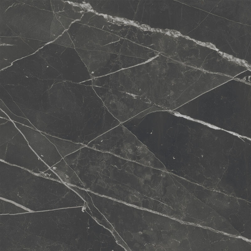 Carrelage sol / mur effet marbre noir 80x80 cm- scultorea Dark diamond J438 (vendu par boite de 1,28m2)