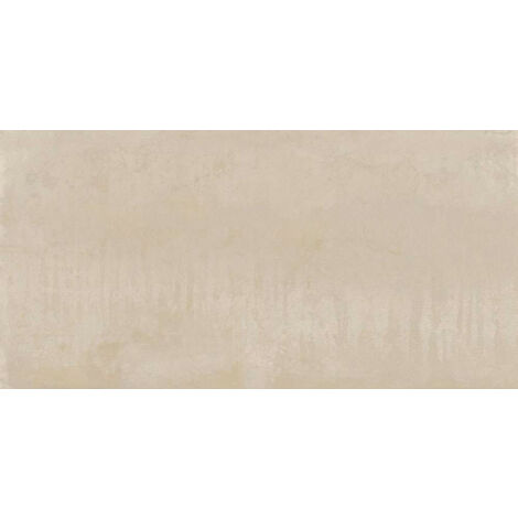 Carrelage sol / mur effet métal beige 60x120 cm IONIC SAND (vendu par boite de 1.44m2)