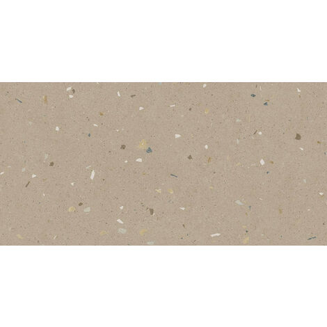 Carrelage sol / mur effet terrazzo 60x120 cm Croccante-R Avellana (vendu par boite de 1,44m2)