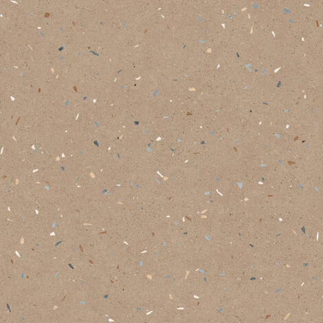 Carrelage sol / mur effet terrazzo 60x60 cm Croccante-R Nuez (vendu par boite de 1,44m2)