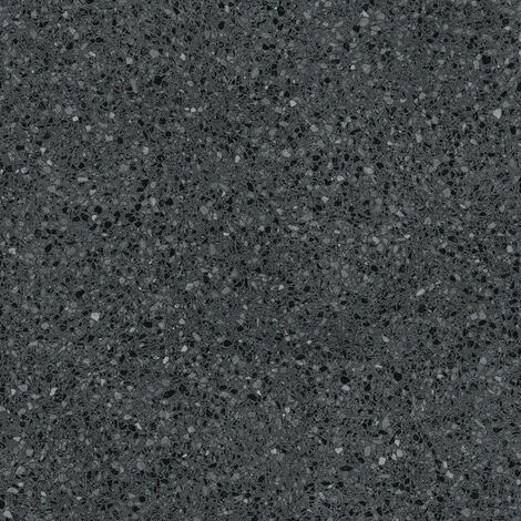 Carrelage sol / mur effet terrazzo 80x80 cm NIZA-R Negro (vendu par boite de 1,28 m2)