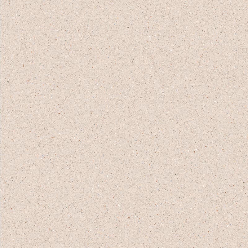 Carrelage sol / mur effet terrazzo grand format beige 80x80 cm micra r Crema (vendu par boite de 1,28m2)