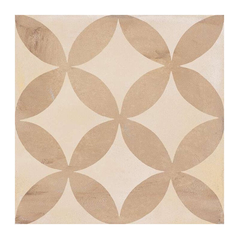 Carrelage sol / mur hexagonal effet ciment 25 x 21.6 cm terra astro (vendu par boite de 1,17m2)