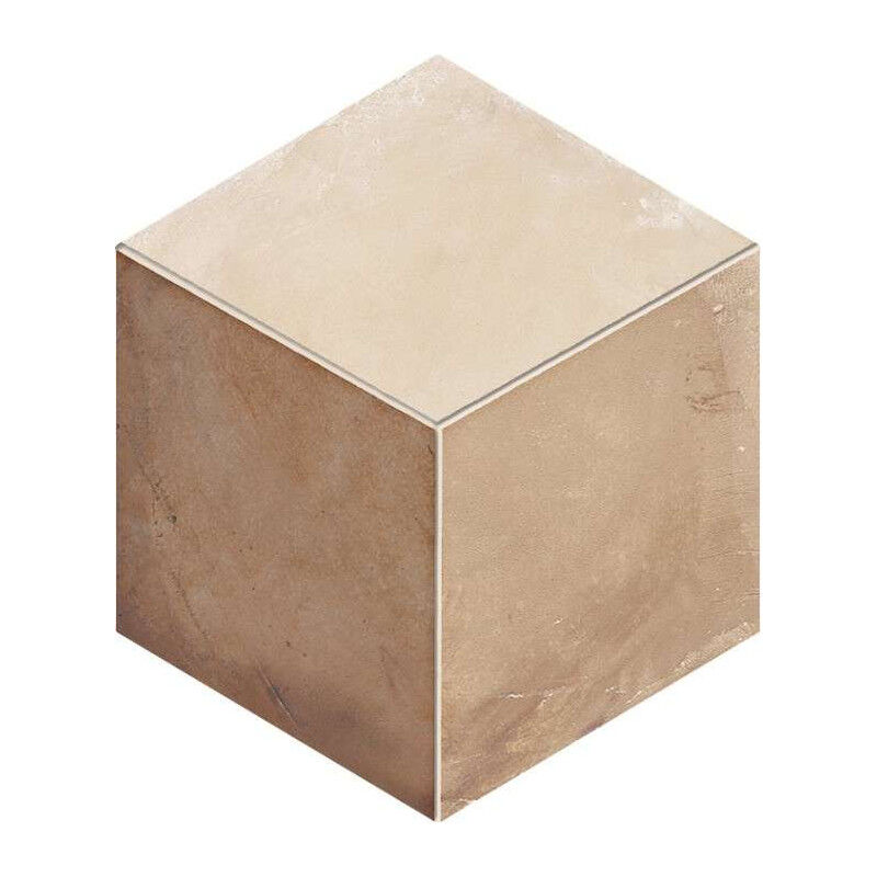 Carrelage sol / mur hexagonal effet ciment motif cube 25 x 21.6 cm terra rombo hexagonal 25x21,6 cm (vendu par boite de 1,17m2)