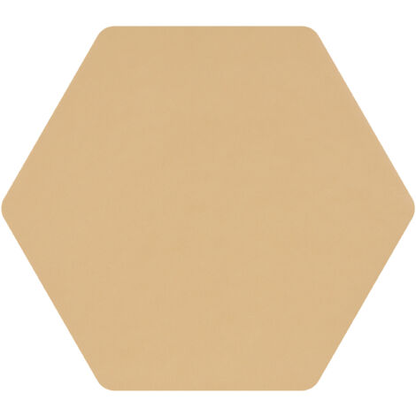 Carrelage sol / mur hexagonal ocre 17x15 cm MINIMA8.6 OCRA (vendu par boite de 0,57m2)