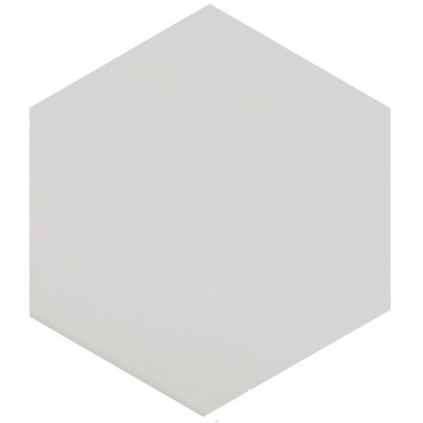 Carrelage sol / mur hexagonal uni gris 17,5x20 cm COIMBRA OXFORD GRAY 30632 (vendu par boite de 0,71m2)