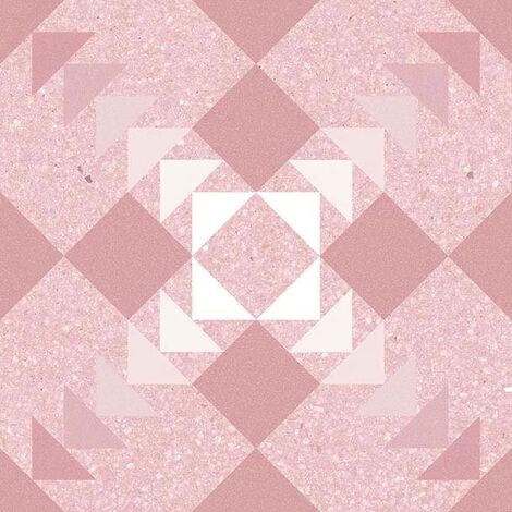 Carrelage style Pop/Seventies inspiration Art Déco 20x20 cm BENACO CORAL - 1m²