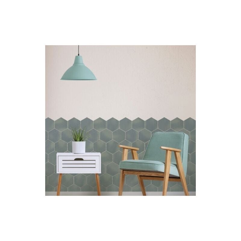 Carrelage Imitation Carreaux de ciment capri 14x16 Bettina Blue - Les Carreaux de Jean