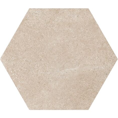 Carrelage tomette 17.5x20 - HEXATILE CEMENT MINK - 22096 R10 - 0.71m²