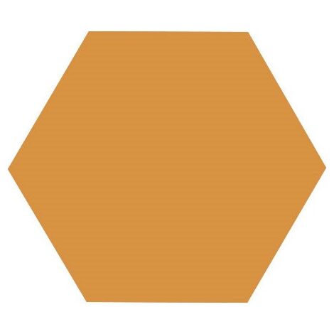 Carrelage tomette orange 25x29cm TOSCANA OCRE - 1m²