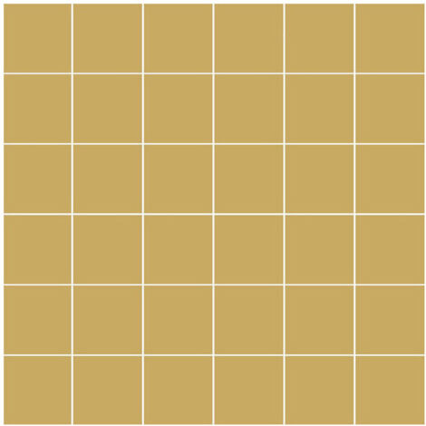 Carrelage TONO Mosaïque 5x5cm Jaune - Mat - boîte de 0.45 m2 - Mosaïque 5x5cm Jaune - boîte de 0.45 m2 - Mosaïque 5x5cm Jaune - boîte Mosaïque 5x5 cm
