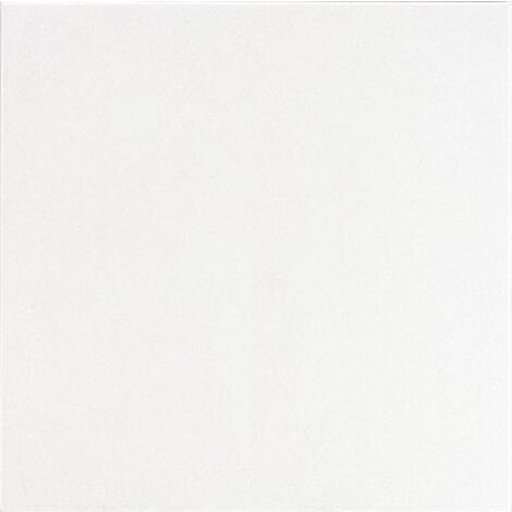 Carrelage uni 31.6x31.6 cm blanc TOWN BLANCO - 1m²
