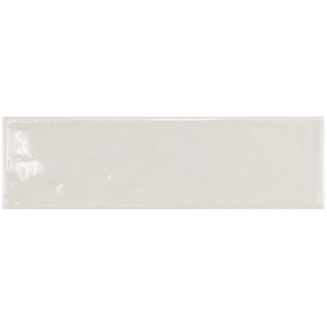 Carrelage uni brillant gris clair 6.5x20cm COUNTRY GRIS CLARO 21533 0.5m²