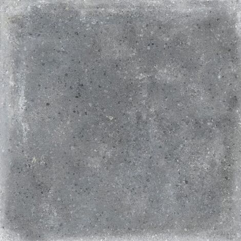 Carrelage uni patine anthracite 20x20 cm Orchard Grafito anti-derapant R13 - 1m²