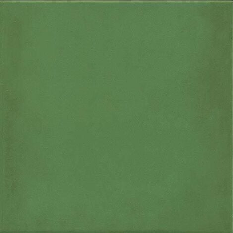 Carrelage uni vieilli 20x20 cm 1900 Verde - 1m²