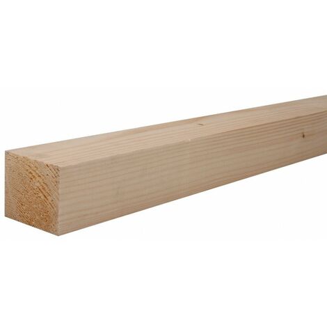 Carrelet sapin 45mm – Longueur 2.4m – Produit raboté W6 pour projets de bricolage – Provenance Suède – Sotrinbois